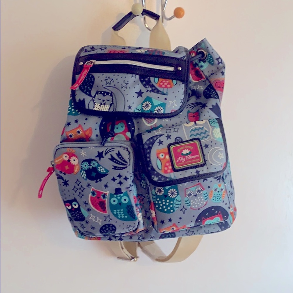 Lily Bloom backpack (whooo are you)